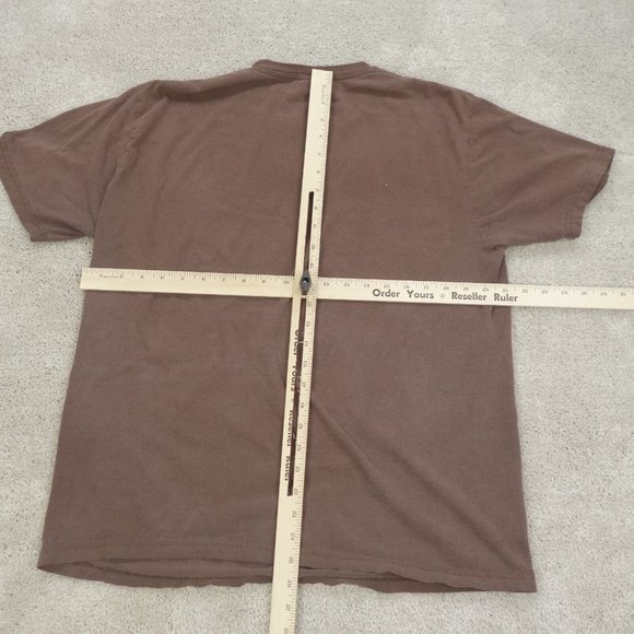 Angles & Airwaves T-Shirt Mens Large Brown Short Sleeve Crew Neck Graphic Print - Picture 5 of 8